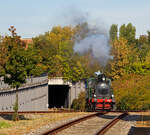 Auch diesmal pendelt sie als Werbetr�ger f�r die Firma H.F.