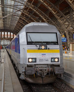   Die MRB 223 144-7 (92 80 1223 144-7 D-TDRO) mit dem RE 6 (Leipzig – Bad Lausick – Geithain – Chemnitz) der Transdev Regio Ost GmbH am 21.05.2016 im Leipziger Hauptbahnhof.