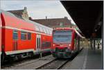 Der DB VT 650 110 als RB nach Kisslegg in Lindau Hbf.