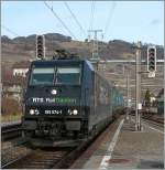 Die RTS  Re  185 574-1 in Cully.