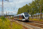   Der ET 23 2107 (94 80 0427 106-0 D-ABRN / 94 80 0827 106-6 D-ABRN / 94 80 0427 606-9 D-ABRN), ex ET 23007, ein 3-teiliger Stadler FLIRT der Abellio Rail NRW GmbH fährt am 24.07.2020, als RB 91