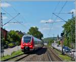 - Unerwartete Hamsterbegegnung - Am 10.08.2012 fuhr der Triebzug 442 208 v�llig �berraschend in den Bahnhof von Oberbillig ein, auf seiner Reise von Perl nach Wittlich.