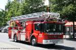 Feuerwehr Aachen  AC 6310  Metz ALP  MB 1833  Aufgenommen in der aachener Innenstadt, 4.6.2010.