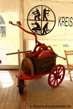 Historisches L�schger�t der Feuerwehr Neuss Rosellen.