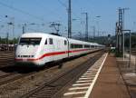 DB/Weilam Rhein: ICE der ersten Generation auf der Fahrt nach Basel SBB anl�sslich der Bahnhofsdurchfahrt Weil am Rhein am 7.