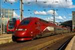 Der PBKA Thalys 4303 (TGV-43030/43039) steht am 07.07.2012 im Hbf K�ln, f�r die Fahrt nach Paris, bereit.
