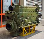 Auch ein Bahnbild, denn dies ist der Motor der Jung R 42 C - Fabrik-Nr.