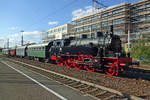 Am 14 September 2019 steht UEF 75 1118 mit ein Sonderzug in Göppingen.