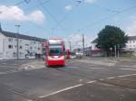 Ein Strassenbahnwagen der Serie K4500 an der Longericher Strasse in K�ln.