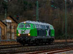 Die 218 461-2 (92 80 1218 461-2 D-AIX) der der AIXrail GmbH (Aachen) fährt am 03.12.2021, als Lz (Lokzug) bzw.