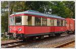 ET 479 205-7  der Oberwei�bacher Bergbahn (ex NEB VB 140 518, ex DR ES 279 202-6, ex DR ET 279 205-9  und ex DR ET 479 205-7) am 24.08.2013 angestellt beim Bergbahnhof Lichtenhain.