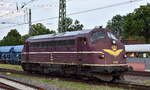 Cargo Logistik Rail-Service GmbH, Barleben (CLR) mit ihrer  My 1138  (NVR:  92 80 1227 004-9 D-CLR ) kam zu Rangiertätigkeiten Höhe Bahnhof Stendal Hbf.