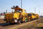 Die Plasser & Theurer  Universalschotterplaniermaschine USP 2000 SWS (Schweres Nebenfahrzeug Nr.