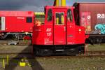 Auch DER ist Teil der DB Cargoflotte: an der Tag der Schiene von DB, 17 September 2022, k�nnte ASF 137 ins Bw Seddin fotografiert werden.