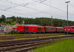 Ich war schon �berrascht dass ich diese neuen Zweikraftlokomotiven „Siemens Vectron Dual Mode light“ (BR 249) der DB Cargo AG in Kreuztal nun schon sehen konnte und dann auch gleich 3