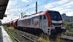 havellaendische-eisenbahn-ag-hvle/887547/havellaendische-eisenbahn-ag-wustermark-d-mit Havelländische Eisenbahn AG, Wustermark [D] mit der geleasten ELP Eurodual Lok '2159 223-7' [NVR-Nummer: 90 80 2159 223-7 D-ELP] und einem Kalizug (leer) am 07.07.25 Höhe Bahnhof Magdeburg-Neustadt.