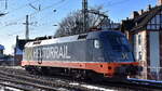 Hector Rail (Germany) GmbH, Bochum mit ihrer  242.502 , Name: Zurg  [NVR-Nummer: 91 80 6182 502-5 D-HRDE] am 18.02.25 Höhe Bahnhof Magdeburg-Neustadt.