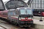 SBBCI 193 701 steht mit ein nachtzug am 22 J�nner 2022 in Amsterdam Centraal.