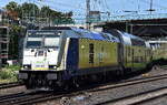 start - Regionalverkehre Start Deutschland GmbH, Frankfurt (Main) [D] mit ihrer  246 003  [NVR-Nummer: 92 80 1246 003-0 D-AMS] mit der RB 33 aus Cuxhaven bei der Einfahrt Bahnhof Hamburg-Harburg am 23.06.26