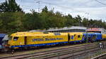 Auf der InnoTrans 2026 Berlin wird eine Gleisbaumaschine der Zukunft pr�sentiert. Der Continuous Tamping Robot 4.0 (auch Stopfroboter 4.0 oder S7 CPLS 32 4.0) ist der erste volldigitalisierte Stopfroboter, der im kontinuierlichen Zweischwellenmodus s ...