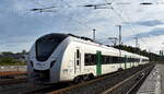 Mitteldeutsche Regiobahn für den Verkehrsverbund Mittelsachsen GmbH mit den zwei Coradia Continental 2 Triebzügen '1440 840' (NVR: ' 94 80 1440 840-5 D-BOBy.....') + '1440 332' (NVR: '94 80 1440 332-3 D-BOBy......') als RB 45 nach Che ...
