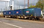 Gelenkwagen mit 6 Rads�tzen f�r Gro�container und Wechselbeh�lter Sggmrs 104 (Nr.