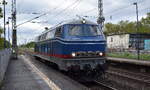 ESL GmbH, L�bbenau mit ihrer  218 343-2  (NVR:  92 80 1218 343-2 D-ESLNL ) am 05.09.26 Durchfahrt Bahnhof Berlin-Hohensch�nhausen.