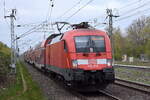 DB Regio AG - Region Nordost, Regionalbereich Berlin/Brandenburg, Potsdam mit ihrer  182 008  [NVR-Nummer: 91 80 6182 008-3 D-DB] und dem RB14 Richtung Bahnhof Berlin Lichtenberg (wahrscheinlich