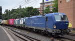 Wiener Lokalbahnen Cargo GmbH, Wien [A] mit Doppeltraktion mit der von der mgw Service GmbH & Co.