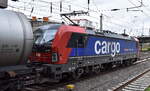 SBB Cargo International AG, Olten [CH] mit der von der SBB geleasten nortrail Vectron   193 057  [NVR-Nummer: 91 80 6193 057-7 D-NRAIL] und einem Kesselwagenzug am 27.05.25 Höhe Bahnhof
