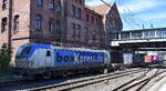 boxXpress.de GmbH, Hamburg [D] mit ihrer Vectron  193 538  [NVR-Nummer: 91 80 6193 538-6 D-BOXX] verl�sst mit einem Containerzug den Hamburger Hafen am 23.06.26 H�he Bahnhof Hamburg-Harburg.