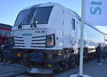 Siemens AG, Siemens Mobility, M�nchen [D] mit der neuen Vectron X (Siemens Xcelerator vereint Vectron X die bew�hrte Lokomotivplattform mit modernen digitalen Funktionen und einem offenen �kosystem.)  6193 799  [NVR-Nummer: 91 80 6193 799-4 D-SIEAG] pr�sentiert auf der InnoTrans 2026 Berlin, 23.09.26