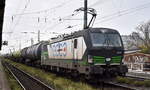 ecco-rail GmbH, Wien [A] mit der geleasten ELL Vectron  193 211   [NVR-Nummer: 91 80 6193 211-0 D-ELOC] und einem Kesselwagenzug am 29.10.26 H�he Bahnhof Magdeburg Neustadt. Viele Gr��e an den Tf. !!!