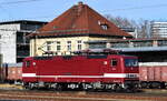 private-evu/875102/deltarail-gmbh-frankfurt-oder-faehrt-mit DeltaRail GmbH, Frankfurt (Oder) fährt mit ihrer '243 864-6' (NVR: '91 80 6143 864-7 D-DELTA') zur Bereitstellung eines Kesselwagenzuges zur Europabrücke am 24.02.25 Höhe Bahnhof Frankfurt (Oder).