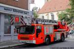 Diese DLK ist auf der Feuerwache 1 in Hagen Stationiert.