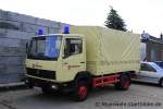 Dieser Logistik LKW geh�rt zum Malteser OV Neuss.