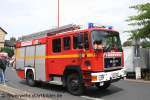 Feuerwehr Mettmann  LF 16/12  Aufgenommen beim Tag der Offenen T�r der Regiobahn in Mettmann, 17.7.2011.