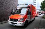 Feuerwehr Viersen  Florian Viersen 08/83/03  VIE FV 312  RTW  MB Sprinter  Aufgenommen beim Tag der Offenen T�r der Feuerwehr Viersen Stadtmitte, 20.6.2010.