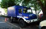 Dieser Unimog (Heros J�lich 76/32) geh�rt zum THW OV J�lich.