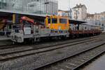 DU 84 RS9-768 t�fft mit ein Wagen ganz r�hig durch nancy am 12 Februar 2024.