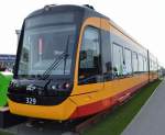 Die Fa. vossloh Espana S.A. stellt die Straßenbahn CityLink auf der Inno Trans Berlin vor, 24.09.14