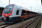 Hier der zweite STADLER FLIRT Triebzug für die NSB mit der Nr.75134, begleitet wurden die beiden zu überführenden Fahrzeuge vom Personal der TÜV Süd Rail GmbH am 09.07.14 Bhf.