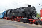 Hier die alte Dampflokomotive 95 027 Hersteller: HANOMAG - Hannoversche Maschinenbau AG (Hannover-Linden), Baujahr: 1923, Fabriknummer: 10185 im Besitz des DB Museums wohl sonst bei der