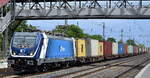ČD Cargo a.s., Praha [CZ] mit ihrer  388 025-9  [NVR-Nummer: 91 54 7388 025-9 CZ-CDC] und einem Containerzug am 16.05.25 Höhe Bahnhof Saarmund. Viele Grüße an den TF. !!!