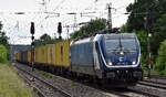 ČD Cargo a.s., Praha [CZ] mit ihrer  388 022-6  [NVR-Nummer: 91 54 7388 022-6 CZ-CDC] und einem PKW-Transportzug (leer) am 04.06.26 H�he Bahnhof Saarmund.