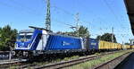 ČD Cargo Poland Sp. z o.o., Warszawa [PL] mit ihrer  388 039-0  [NVR-Nummer: 91 54 7388 039-0 CZ-CDC] und einem Containerzug am 12.08.26 H�he Bahnhof Magdeburg-Neustadt.