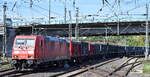 DB Cargo Scandinavia A/S, Taastrup [DK]  mit ihrer  185 336-2  [NVR-Nummer: 91 86 0185 336-2 DK-DBCSC] und einem Containerzug (Abfalllcontainer des italienischen Transportunternehmen Vecchi Zironi Transport) am 27.08.26 H�he Bahnhof Hamburg-Harburg. Ich sage mir immer wenn ich die ab u. zu sehe, der internationale vor allem europaweite M�llverkehr (Mafiosi-Gesch�fte), keiner wei� was wirklich drin ist???