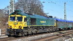 getreide-zucker-u-cerealientransporte/874740/fpl---freightliner-pl-sp-z FPL - Freightliner PL Sp. z oo, Warszawa [PL] mit ihrer '66003' [NVR: '92 51 3650 002-0 PL-FPL'] und einem Ganzzug firmeneigener Hochbordwagen mit Folie abgedeckt für die Fa. Agrol MATEJKA also Getreidetransporte am 18.02.25 Höhe Bahnhof Magdeburg-Neustadt.