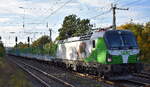 SETG - Salzburger Eisenbahn Transport Logistik GmbH, Salzburg [A]  mit der angemieteten Alpha Trains Vectron  7193 124  [NVR-Nummer: 91 80 7193 124-3 D-SRA] und einem Ganzzug
