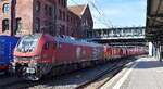 DB Cargo AG, Mainz [D] mit der geleasten ELP Eurodual Lok  2159 207-0  [NVR-Nummer: 90 80 2159 207-0 D-ELP] mit  187 210  +   187 211  [NVR-Nummer: 91 80 6187 211-8 D-DB] und Kalizug am Haken am 27.08.26 H�he Bahnhof Hamburg-Harburg.
